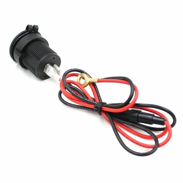 Newest Portable 12V Car Motorcycle Power Adapter Dual USB Mobile Charger  |  Motorcycle Electronics Motorcycle Motorcycle Electronics