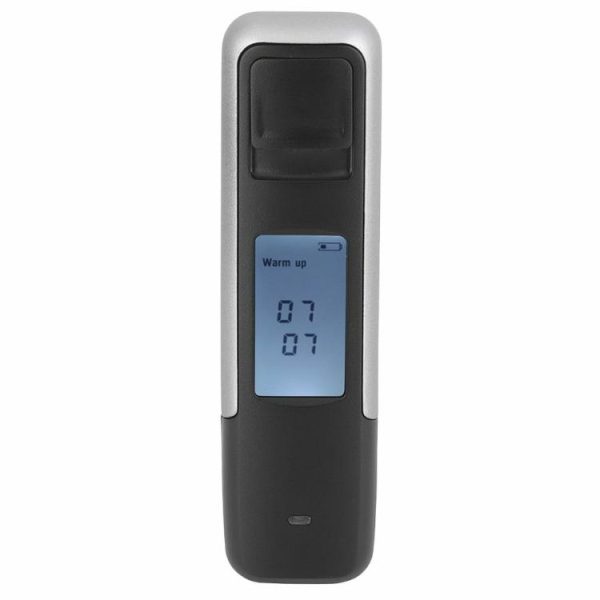 Non-Contact Alcohol Tester LED Display Screen Digital Breathalyzer High Accuracy  |  Humidifier & Purifier Car Electronics Black/Silver