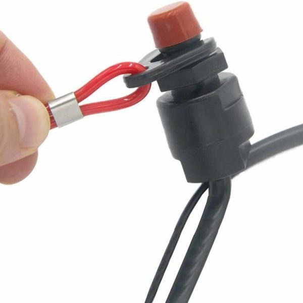 Outboard Engine Motor Scooter Kill Stop Switch Waterproof Safety Connector Cord  |  Others Motorcycle Others