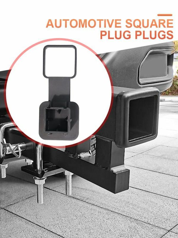 Plug Cap Rubber Auto Square Plug Trailer Hitch Receiver for Truck Towing Caravan  |  Others Motorcycle Others