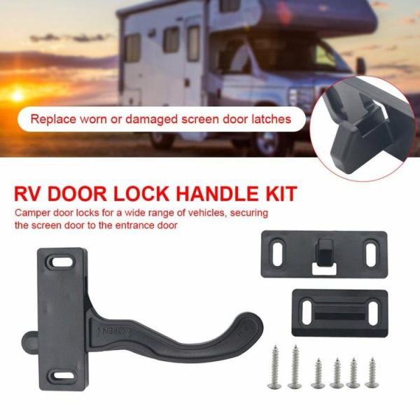 Right Hand Camper Door Latch Handle Simple Installation for RV Trailer Motorhome  |  Others Motorcycle Others