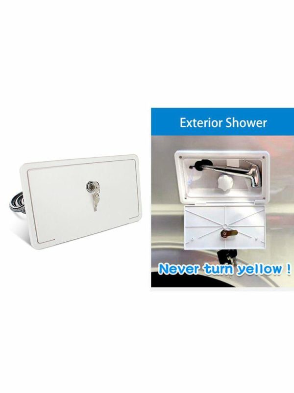 RV Shower with Lock Single Knob Boat Marine Camper Motorhome Caravan Accessories  |  Others Motorcycle Others