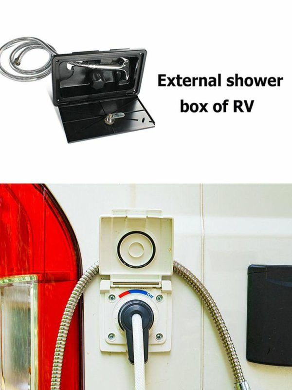 RV Shower with Lock Single Knob Boat Marine Camper Motorhome Caravan Accessories  |  Others Motorcycle Others