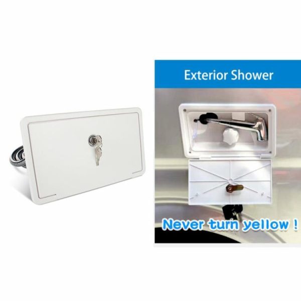 RV Shower with Lock Single Knob Boat Marine Camper Motorhome Caravan Accessories  |  Others Motorcycle Others