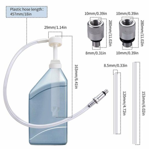 Transmission Fluid Marine Pump with Metal Adapters Lower Unit Oil Drain Tool Set  |  Others Motorcycle Others