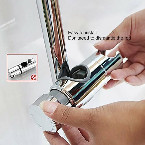 Universal 18-25mm Shower Slide Rail Bar Holder Adjustable Clamp Holder Bracket  |  Others Motorcycle Others