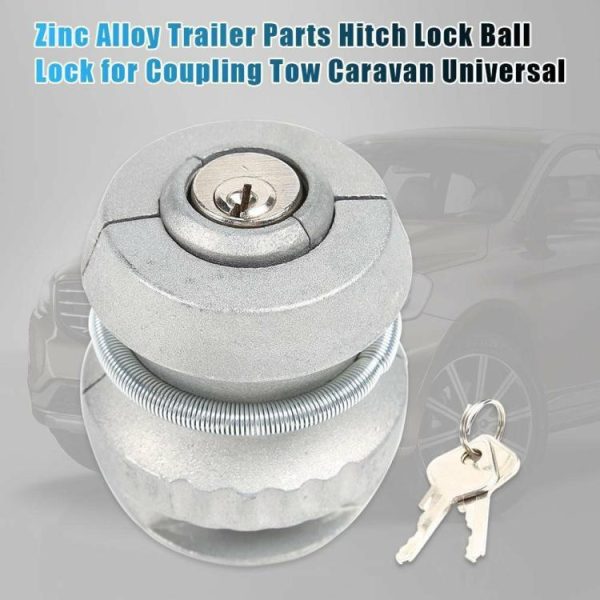 Universal Trailer Parts Hitch Lock Ball Lock for Coupling Tow Caravan Zinc  |  Others Motorcycle Others