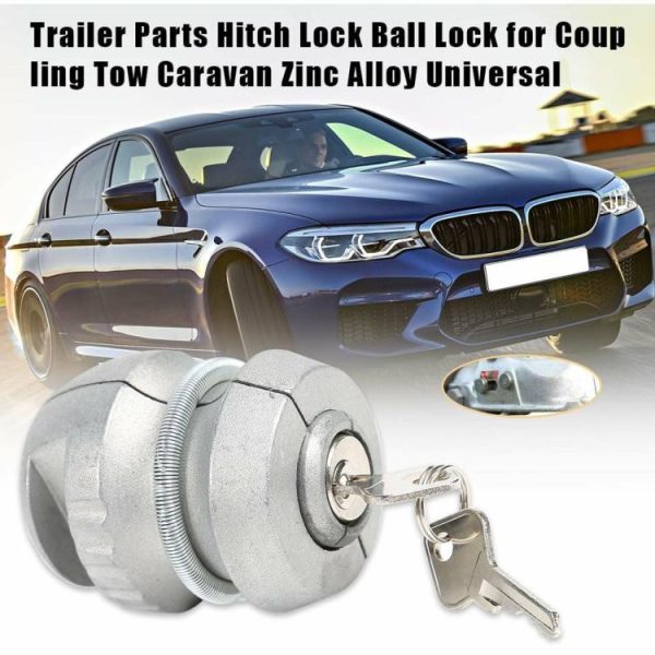 Universal Trailer Parts Hitch Lock Ball Lock for Coupling Tow Caravan Zinc  |  Others Motorcycle Others