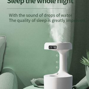 Water Droplet Air Humidifier 800ML Anti-gravity Diffuser for Bedroom Living Room  |  Humidifier & Purifier Car Electronics Humidifier & Purifier