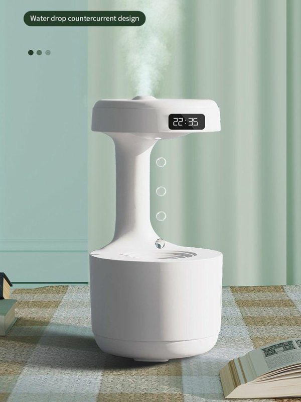 Water Droplet Air Humidifier 800ML Anti-gravity Diffuser for Bedroom Living Room  |  Humidifier & Purifier Car Electronics Humidifier & Purifier