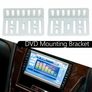 2 Din Car Radio DVD CD Mounting Kit 4 Screws 2 Brackets Quick Installation Tools  |  Video Players & Stereo Car Electronics Others Electronics