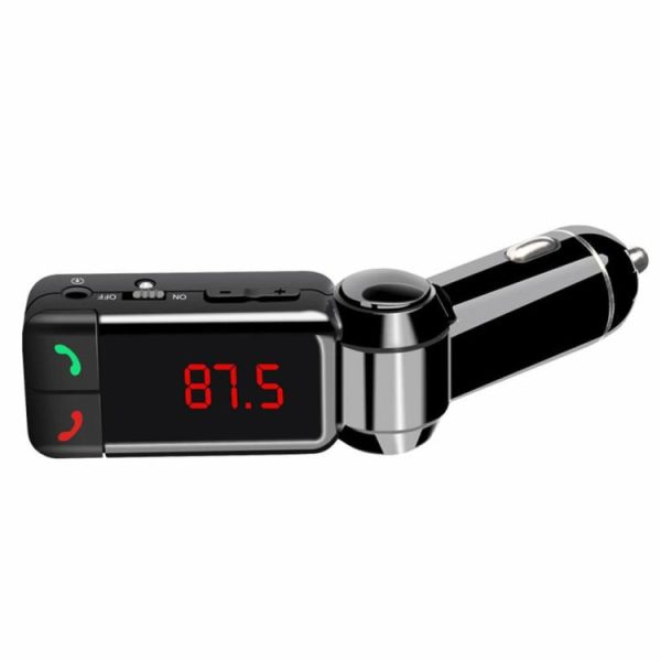 Bluetooth-compatible Car Charger FM Transmitter Hands Free MP3 USB Music Player  |  Video Players & Stereo Car Electronics Video Players & Stereo