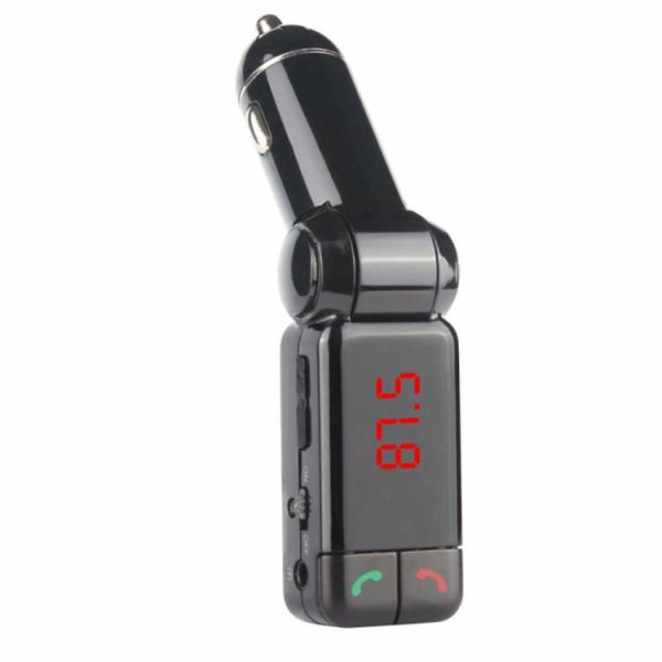 Bluetooth-compatible Car Charger FM Transmitter Hands Free MP3 USB Music Player  |  Video Players & Stereo Car Electronics Video Players & Stereo