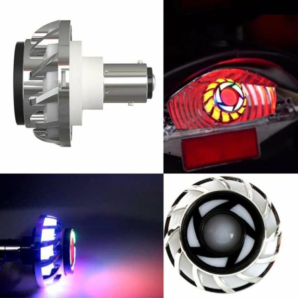 9-12V Flash Strobe 200ML Angel Eye Motorcycle LED Flashing Signal Light Colorful  |  Motorcycle Lights Motorcycle Motorcycle Lights