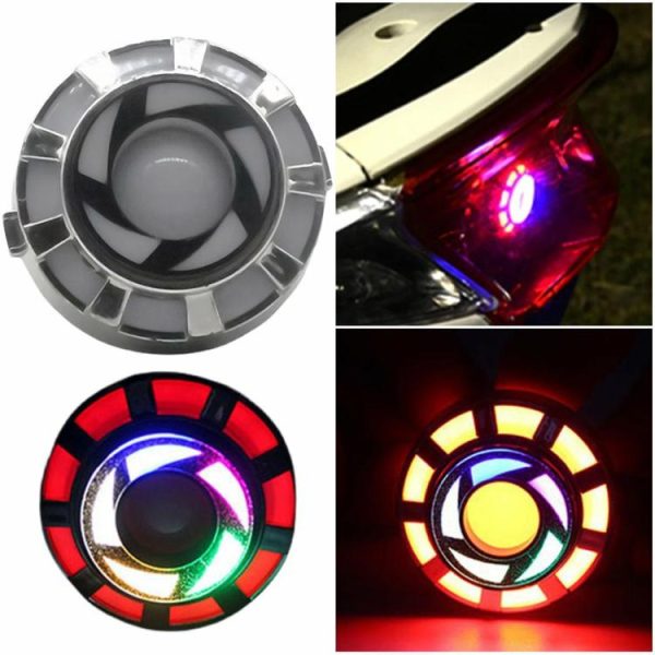 9-12V Flash Strobe 200ML Angel Eye Motorcycle LED Flashing Signal Light Colorful  |  Motorcycle Lights Motorcycle Motorcycle Lights