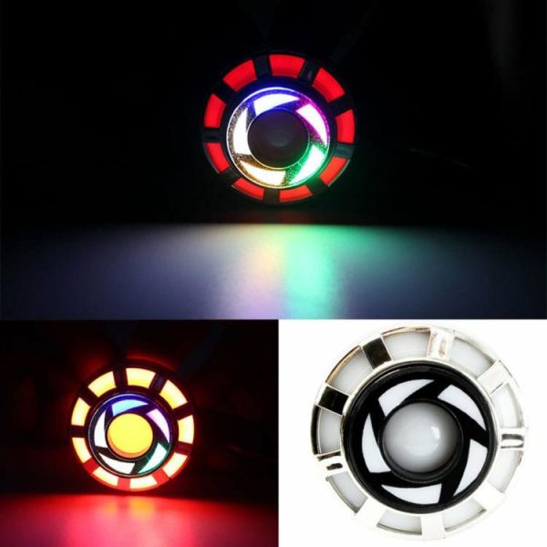 9-12V Flash Strobe 200ML Angel Eye Motorcycle LED Flashing Signal Light Colorful  |  Motorcycle Lights Motorcycle Motorcycle Lights