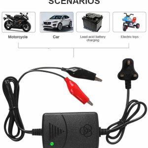 12V Car Battery Charger 1500MA Lead-acid Battery Charger for 12V Auto Motorcycle  |  Others Electronics Car Electronics Motorcycle Electronics